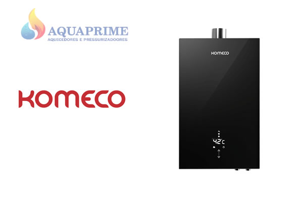 Aquecedor Komeco em manutenção