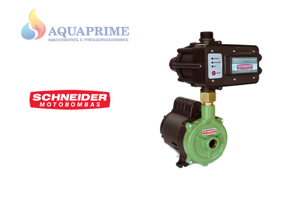 Pressurizador Schneider instalado